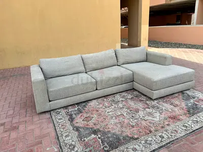 Crate&barrel L shape sofa
