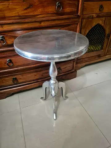 Elegant Crome Marina Side Table