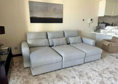 High Quality IKEA Eskilstuna L Shape Sofa bed