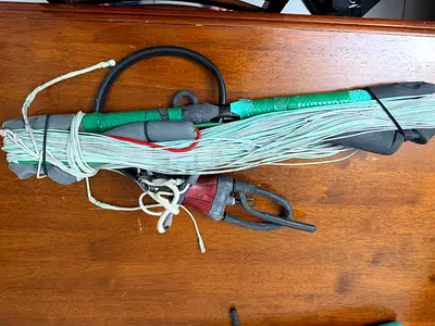 Used North kiteboarding control bar with lines (bar and lines set)