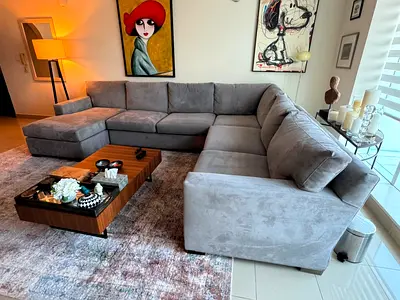 Excellent condition Crate&barrel Axis Premium Quality sofa