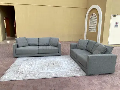 Top quality Crate&Barrel 2 plus 3 Sofa Gray