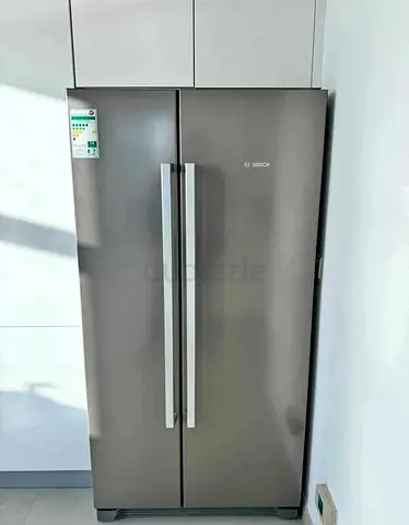 Bosch side by side fridge and freezer new model slightly used