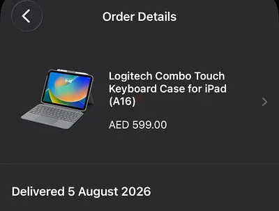 Logitech Combo Touch Keyboard Case for iPad (A16) for sale