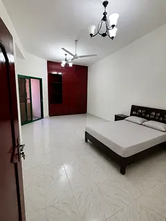 Spacious Furnished Family Room with Private Balcony – Bur Dubai