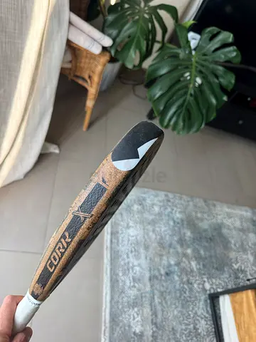 CORK extreme black padel racket in good condition