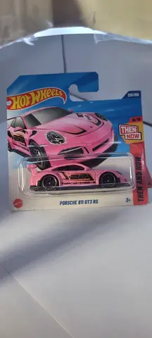 Hot Wheels Porsche 911 GT3 RS - Pink, Porsche 911 Turbo Cabriolet (New in packaging)