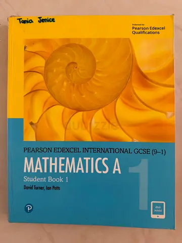 Edexcel International GCSE (9-1) Mathematics A Student Book 1