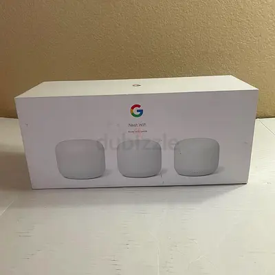 Google Nest WiFi Router + 2 Points (3-pack) - White