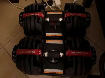 Bowflex adjustable dumbbells 24Kg