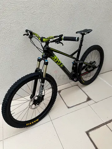 Ghost mountain bike, medium Carbon Frame, 1x11 Race Face Shimano XT, Fox full suspension