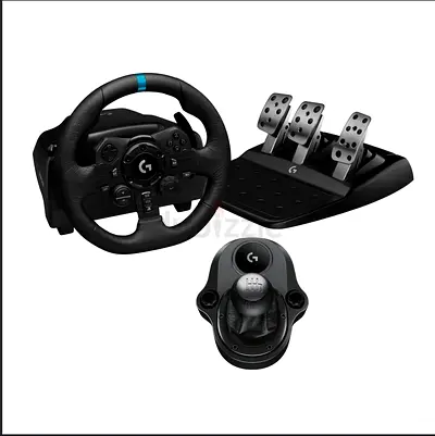 Logitech G923 Steering wheel with shifter