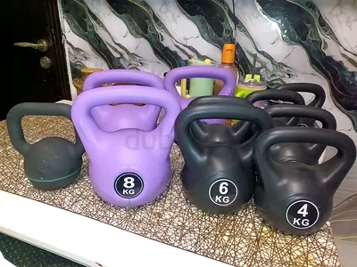 Set of Kettlebells - 4kg, 6kg, 8kg (Good Condition)