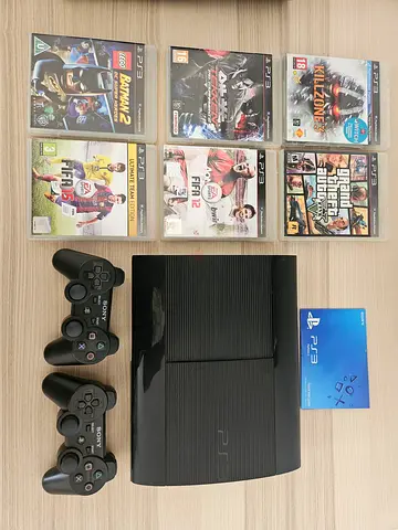 PlayStation 3 with six games