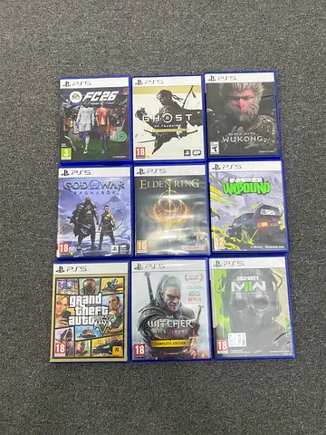 9 PS5 GAMES ALL WORKING PERFECTLY WITH NO SCRATCHES (ALL GAMES DIFFERENT PRICES)