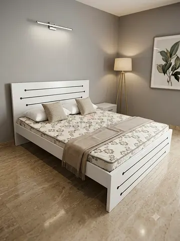 Queen Bed With Medical Mattress New For Sale