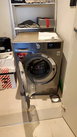 LG new model 10kg washer 7kg dryer combo washing machine