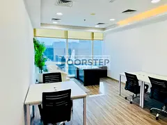 Semi furnished Office | private office | business bay dubai