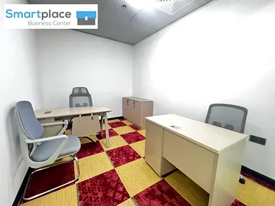 Vacant I Fully furnished I Corner Office I Fully Fitted | With Ejari