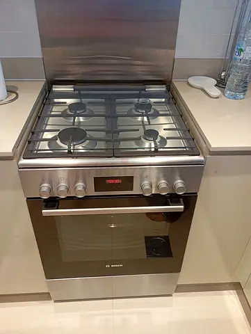 Bosch top gas oven electric cooking stove 60 by 60 cm