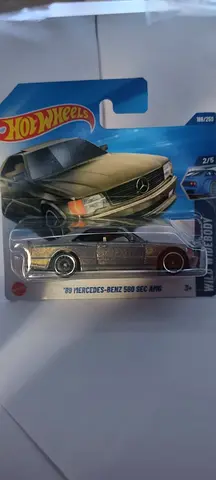 Hot Wheels '89 Mercedes-Benz 560 SEC AMG - Brand New in Pack