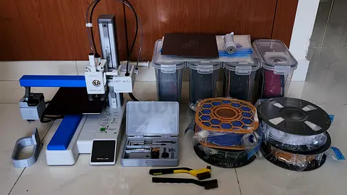 Bambu Lab a1 mini + filament and accessories
