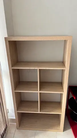 IKEA KALLAX 2×4 Shelving Unit – Oak Effect | Dubai Marina