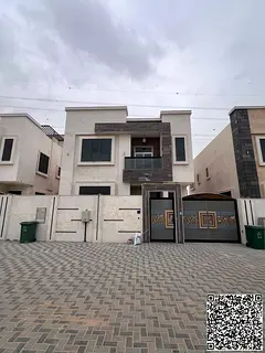 Villa for rent in Al Yasmeen, featuring a prime location directly opposite Sheikh Mohammed Bin Zayed