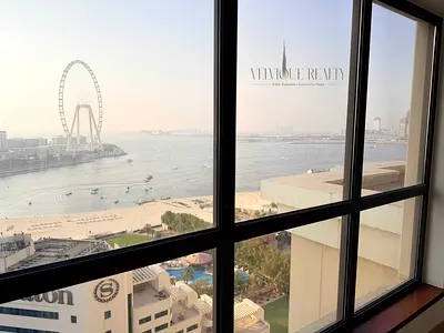 إطلالات على المارينا وشاطئ البحر | شقة من 4 غرف نوم | شمس 4 JBR