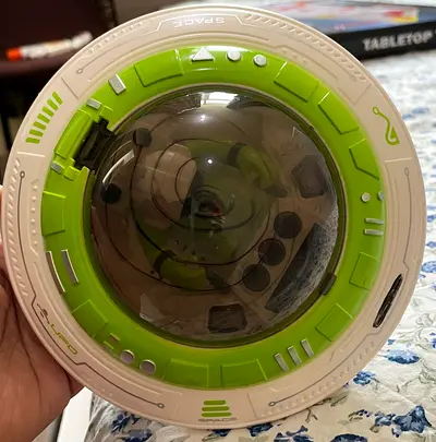 Music and light space theme toy