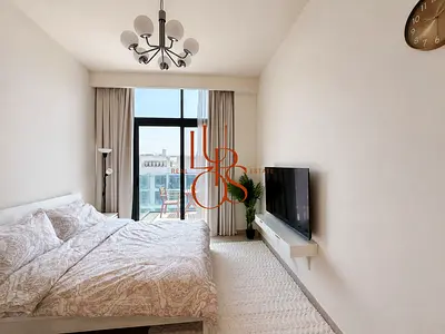 Pool View | Furnished Studio | Bright & Modern | Ready