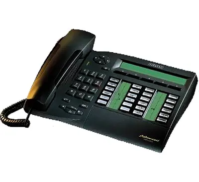 Used Alcatel 4059 Office Desk Phone with Multiple Line Keys - Good Working Condition