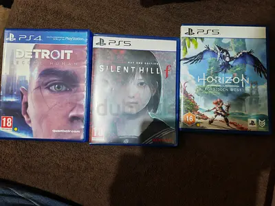 Bundle: PS5 Silent Hill f + PS4 Detroit Become Human + PS5 Horizon Forbidden West
