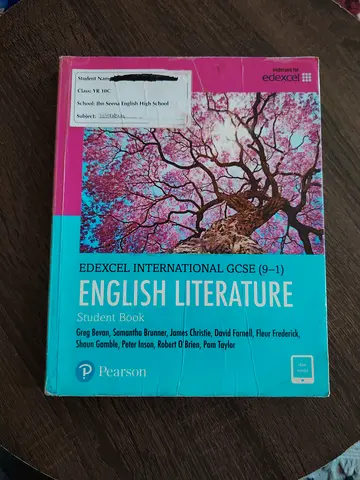 Edexcel International GCSE (9–1) English Literature Student Book - Pearson