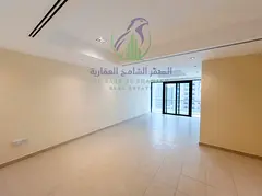 Luxury 2BR + living room with master maid room on Al Khan Corniche spacious modern finish AC parking