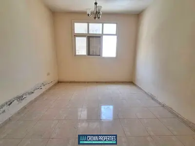Today limited offer one Bhk apartment with central Ac only family building in Butina Sharjah