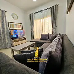 ✨ Luxury apartment for monthly rent, one bedroom and a hall with an open view, fully furnished wit