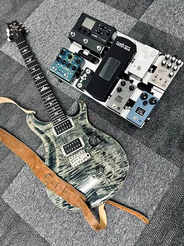 PRS custom 24 faded whale blue USA