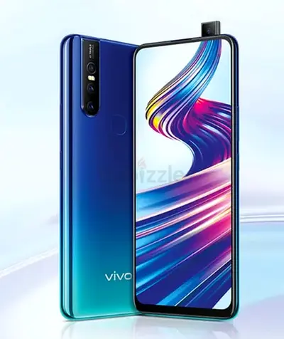 Vivo V15 smartphone with pop-up selfie camera - Blue