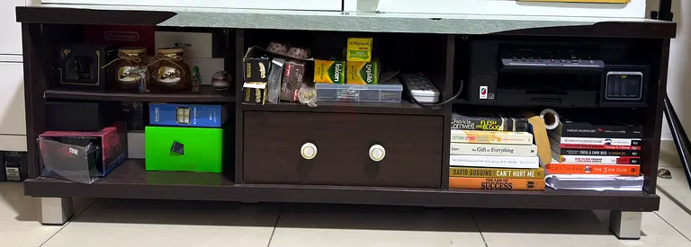 Tv stand with drawers