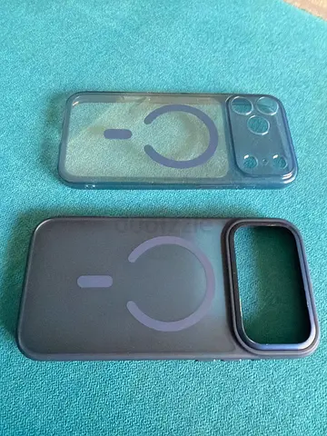 MagSafe Compatible iPhone 17 pro max Silicone Case & Clear Protective Cover (2 pieces)