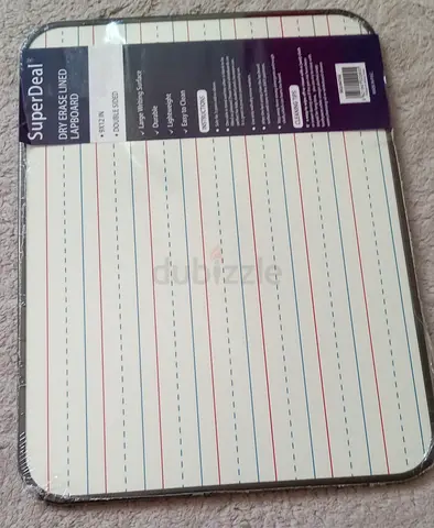 New SuperDeal Dry Erase Lined whiteboard double sided- Classroom Writing Board