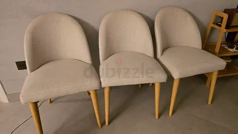 4 chairs - new