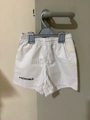 White Cotton KOOGA sports shorts, gently used