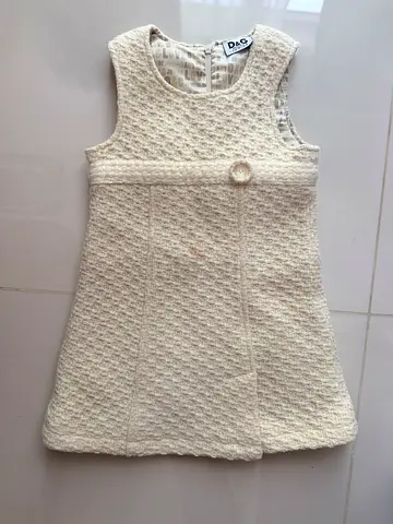 Knitted ORIGINAL D&G dress for girls