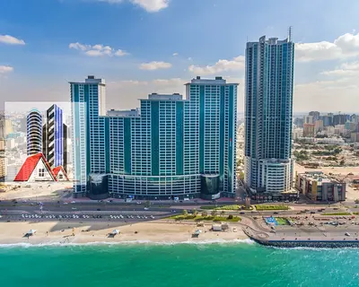 HOT DEAL 3BHK DUPLEX BIG SIZE SEA VIEW AVAILABLE FOR SALE, AJMAN CORNICHE RESIDENCE TOWER, AJMAN UAE 🇦🇪