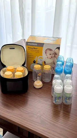 Medela Swing Maxi Double Electric Breast Pump with Extra Bottles