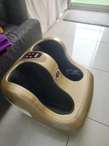 Electric Foot Massager Machine with Heat and Multiple Modes - Good Condition