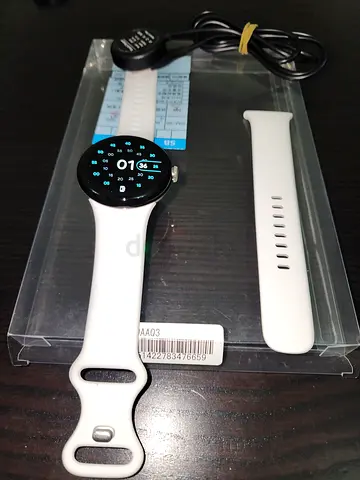 Google pixel watch Esim cellcular with charger 1 extra strip support all latest android phone