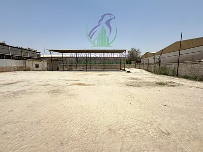 Industrial Yard For Rent In Industrial Area 5 Sharjah 15000 Sq Ft Air Conditioned Office Worker Accommodation Kitchen Bathrooms